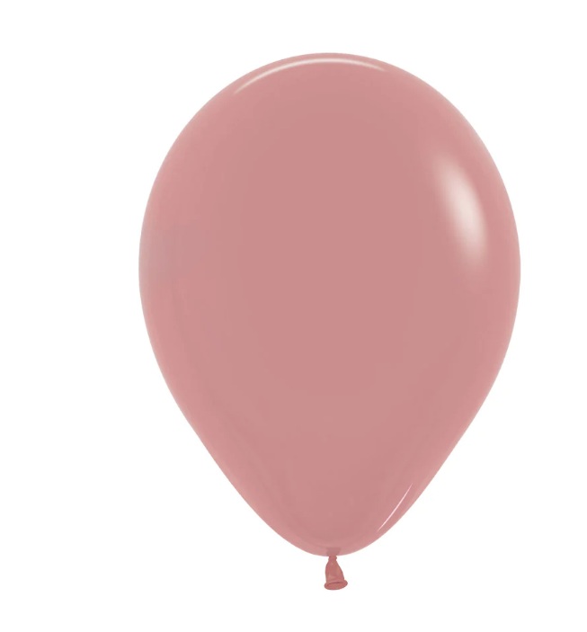 Globo Latex Redondo Fashion Palo De Rosa R-12 *50und Sempertex